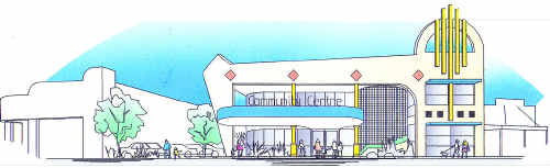 Art deco design: An artist’s impression of the proposed Casino Community and Cultural Centre. The new centre has an art deco theme in keeping with Casino’s streetscape. Art deco design: An artist’s impression of the proposed Casino Community and Cultural Centre. The new centre has an art deco theme in keeping with Casino’s streetscape.